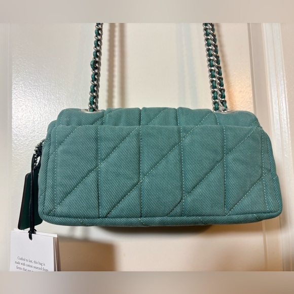 💎 Coach Quilted Denim Tabby 20 - Stunning "Ivy" Wash NWT - Picture 11 of 16